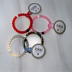 lokai bracelet breast cancer, save the children, Camo, Clear Bracelet Medium